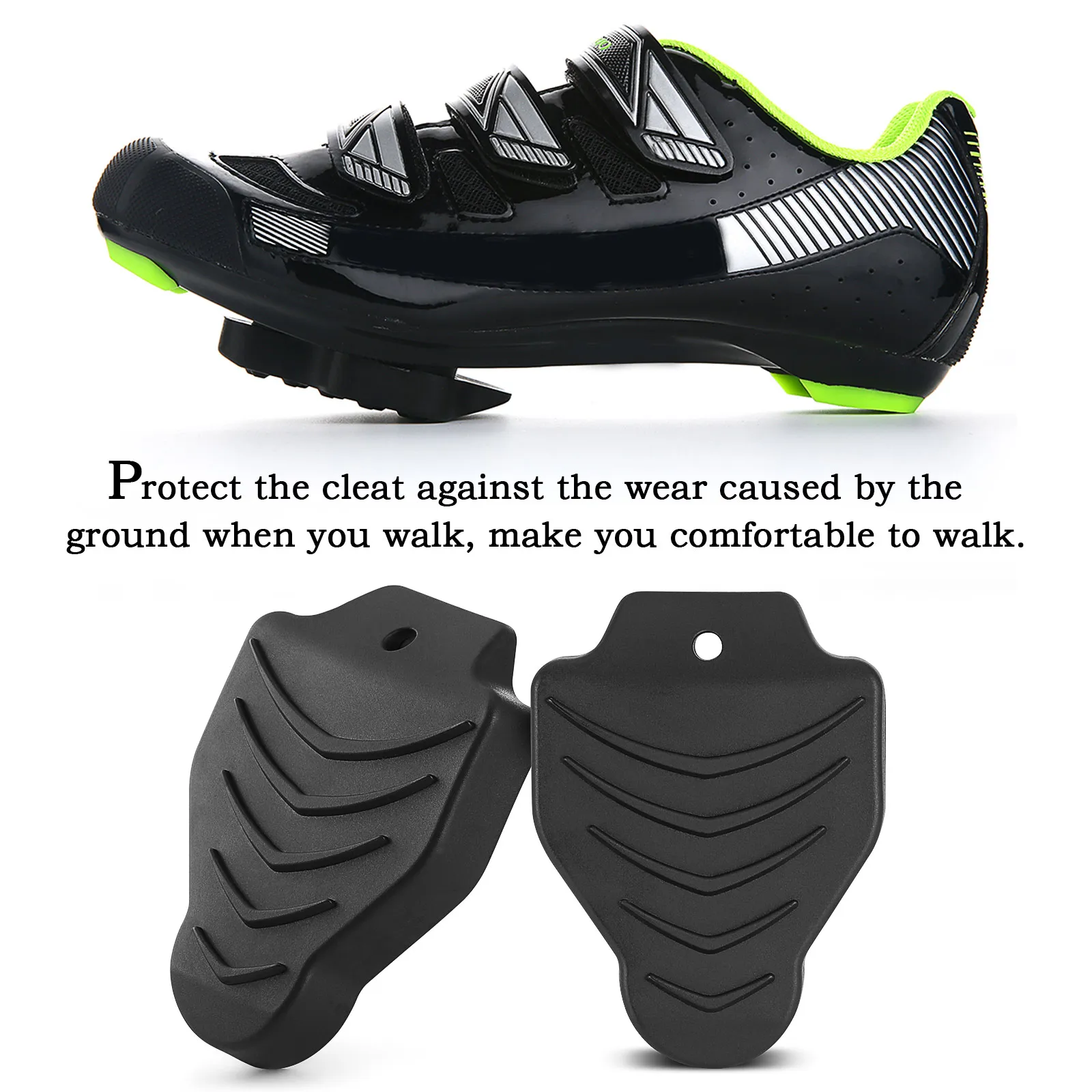 

1 Pair Replacement For SPD-SL/LOOK KEO/LOOK Delta Pedal Cleats Covers Road Bike Cleats Protector