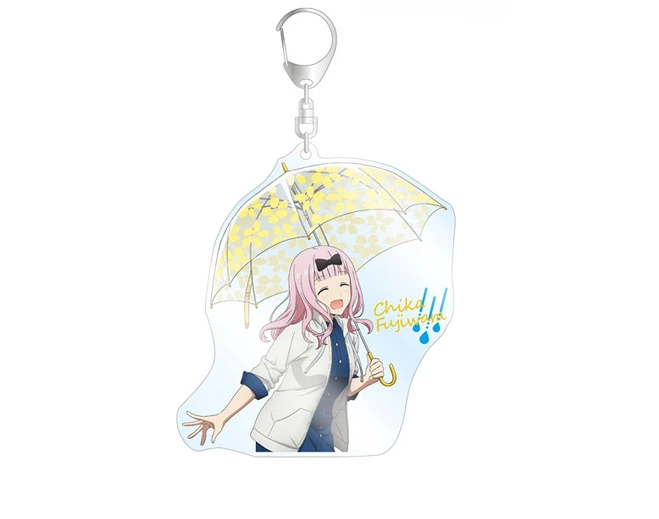 Фото Игра Shinomiya Kaguya Fujiwara Chika Iino Miko Shirogane Miyuki, акриловая фигурка-подставка, кукла, аниме-брелок, игрушка для косплея в подарок №5