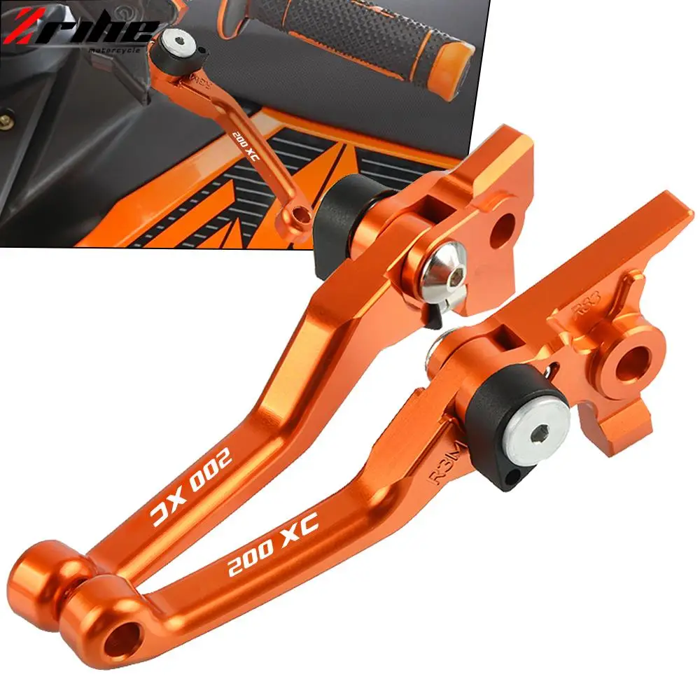 

Motocross CNC Aluminum Dirt Bike Pit bike Pivot Handle Lever Brake Clutch Levers For 200XC 200 XC 2003-2016 2015 2014 2013 2012