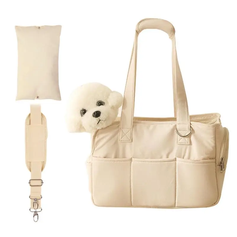 

Small Dog Bag Pet Travel Carrier Breathable Pet Travel Portable Bag Carrier With High Elastic Cushion For Cat Small Dog Outdoor