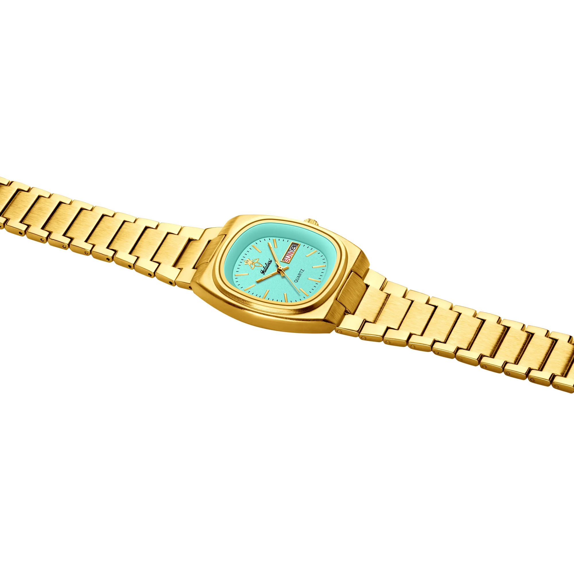 Аутентичные женские кварцевые часы YaLaLuSi популярный бренд функция двойного