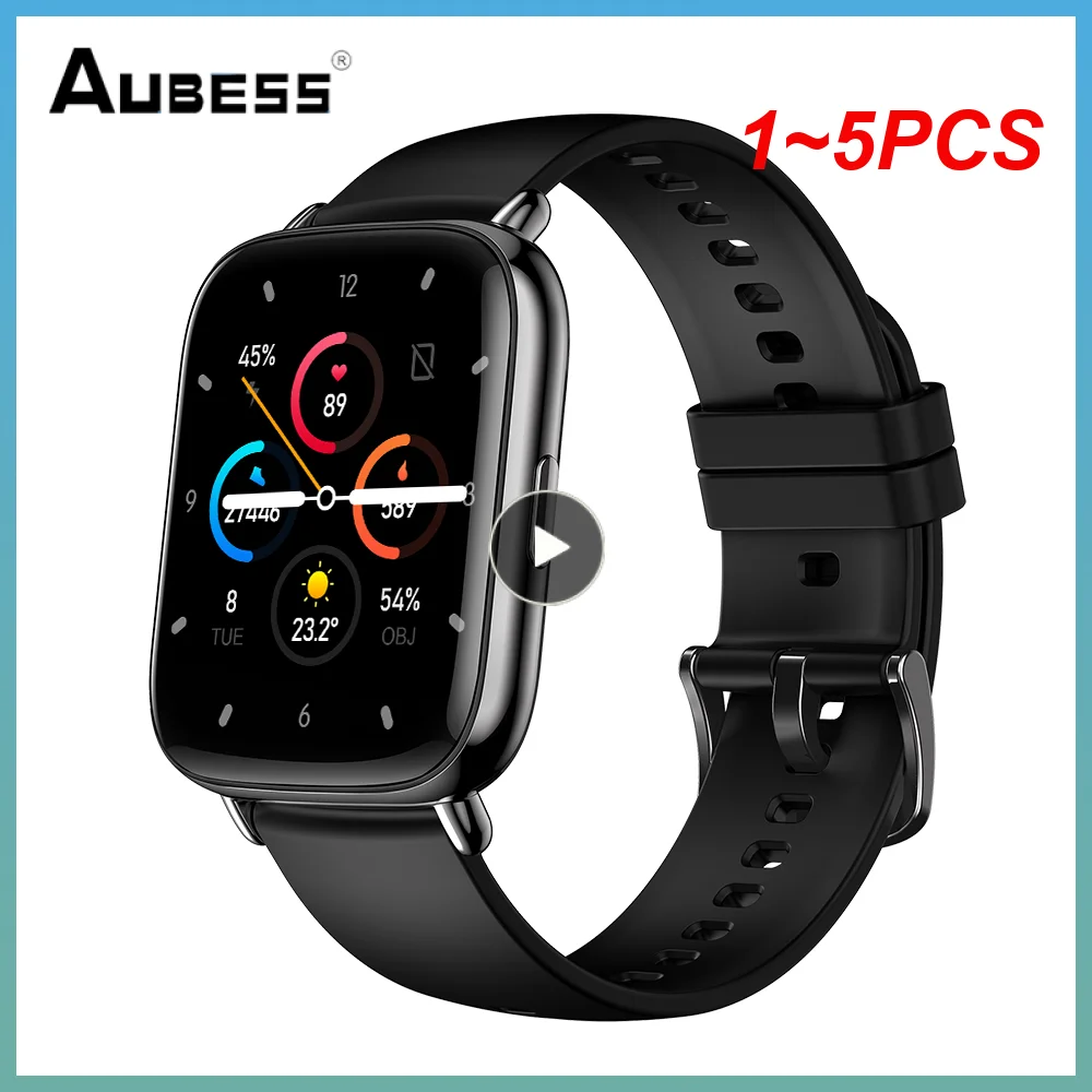 

1~5PCS Multi Sport Smart Watch Body Temperature Men Connected Watches Men's Running Smartwatch for Android