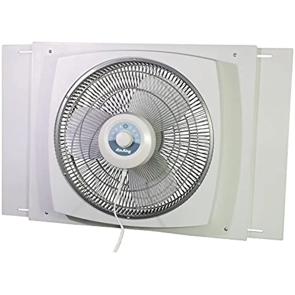 

Оконный вентилятор 16-дюймовый Белый Проводной Электрический