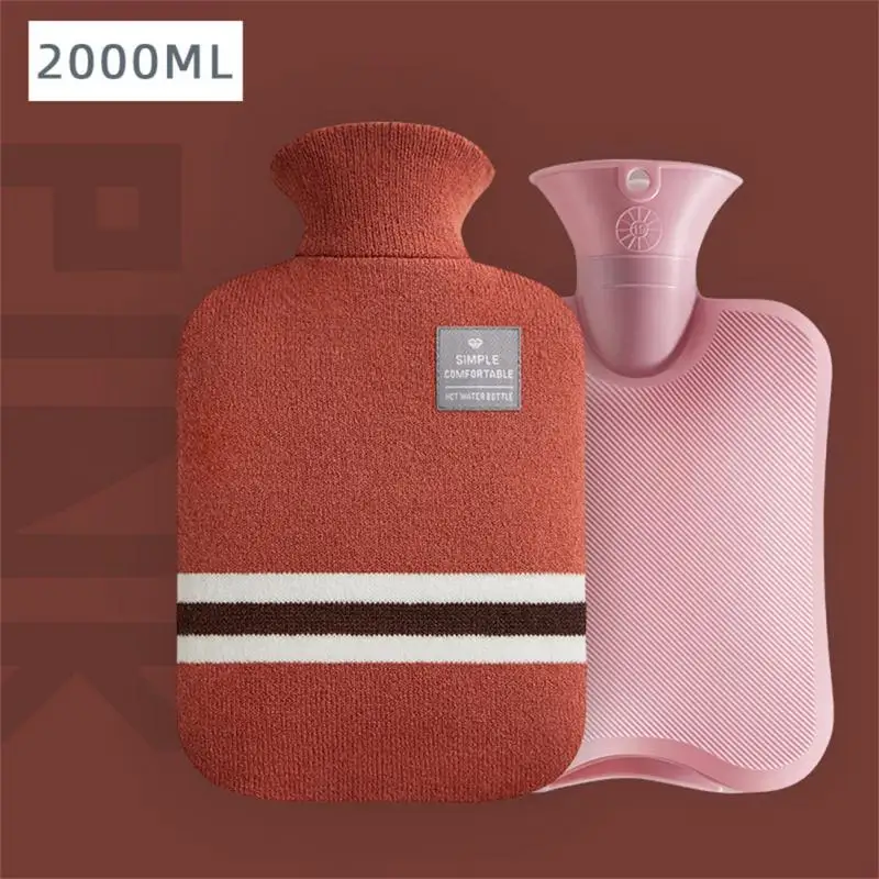 

Warm Water Bag Portable Hot Water Bottle Color Thick Water Hot Accessory Water Random Bags Hot Bottle Rubber Color House