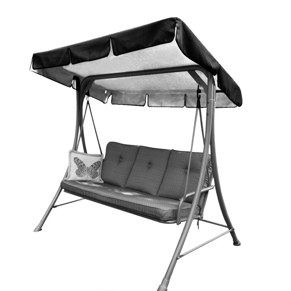 

Swing Chair Canopy Waterproof Oxford Cloth Top Cover Outdoor Swing Sunshade Rain Cover