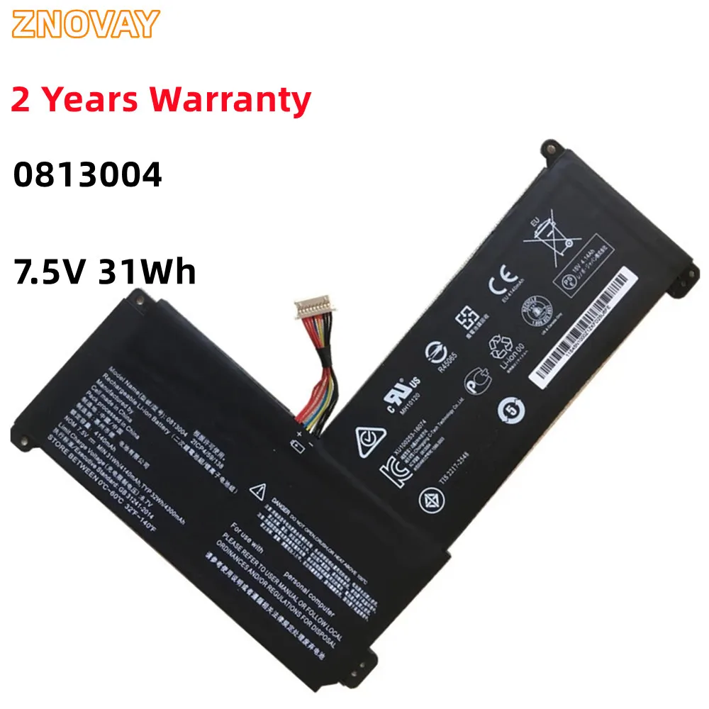 

ZNOVAY New 0813004 Laptop Battery for Lenovo IdeaPad 110s-11IBR 5B10M53638 NE116BW2 Battery 7.5V 31Wh/4140mAh