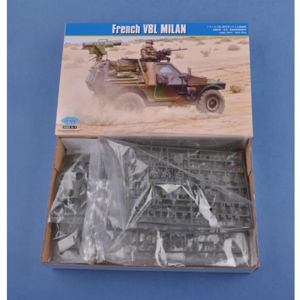 Hobbyboss 83877 Масштабная модель 1:35 Французский бронированный автомобиль VBL, пластиковый конструктор для сборки, набор для хобби, моделирования и творчества (art.: 3920cffc65d2f) - 3920cffc65d2f