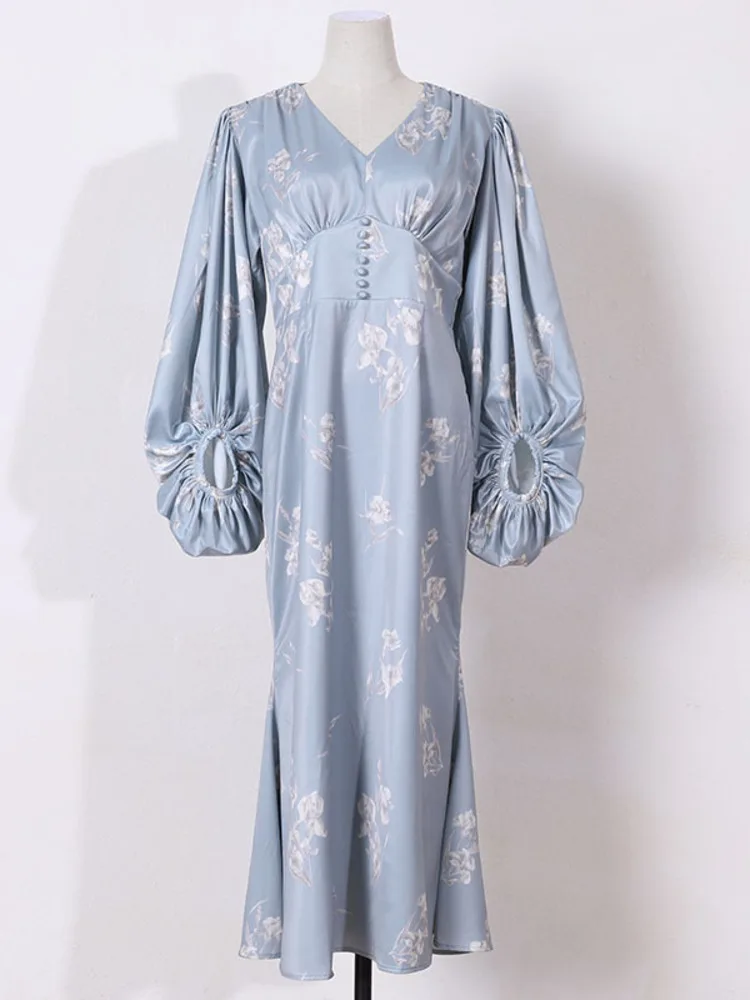 Платье IEQJ с принтом