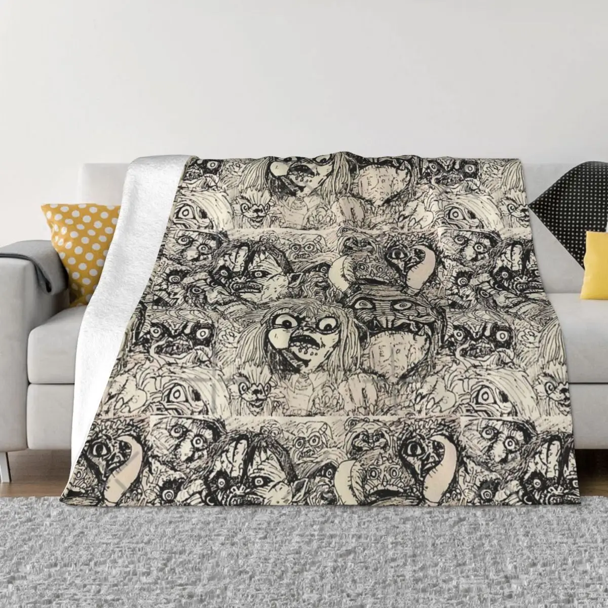 Домашнее коленное одеяло с лабиринтом Джима Хенсона зимние одеяла и пледы