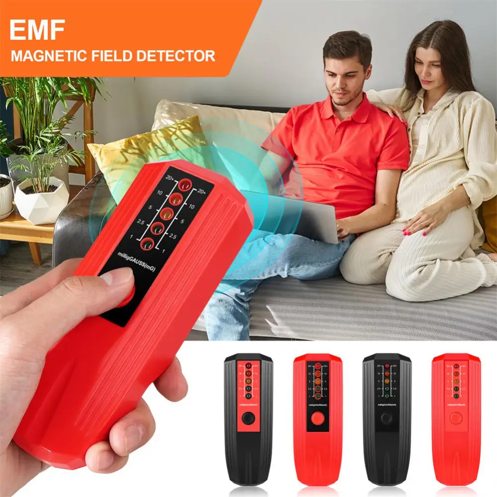 

Electromagnetic Field Radiation Detector Tester Emf Meter Rechargeable Handheld Portable Counter Emission Dosimeter Computer