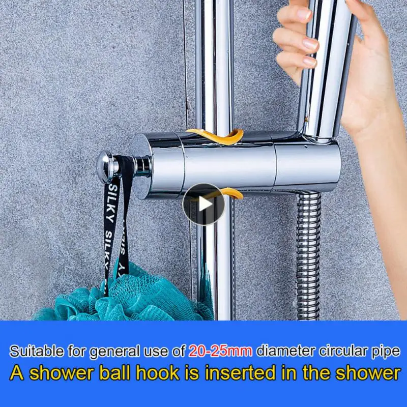 

Universal Shower Holder Easy Installation Hand Shower Holder 360 Rotation Adjustable Shower Head Holder Bathroom Bracket