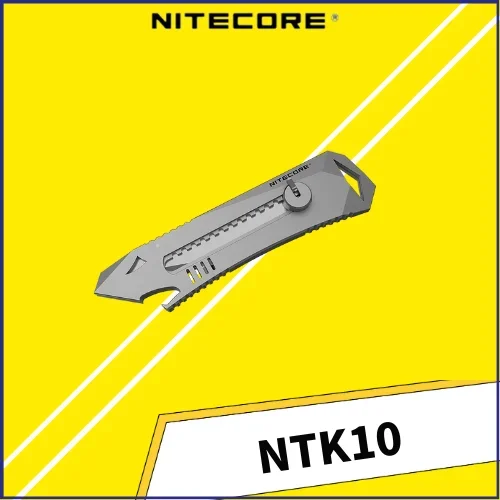 Титановый универсальный нож NITECORE NTK10 тактические инструменты для улицы легкий