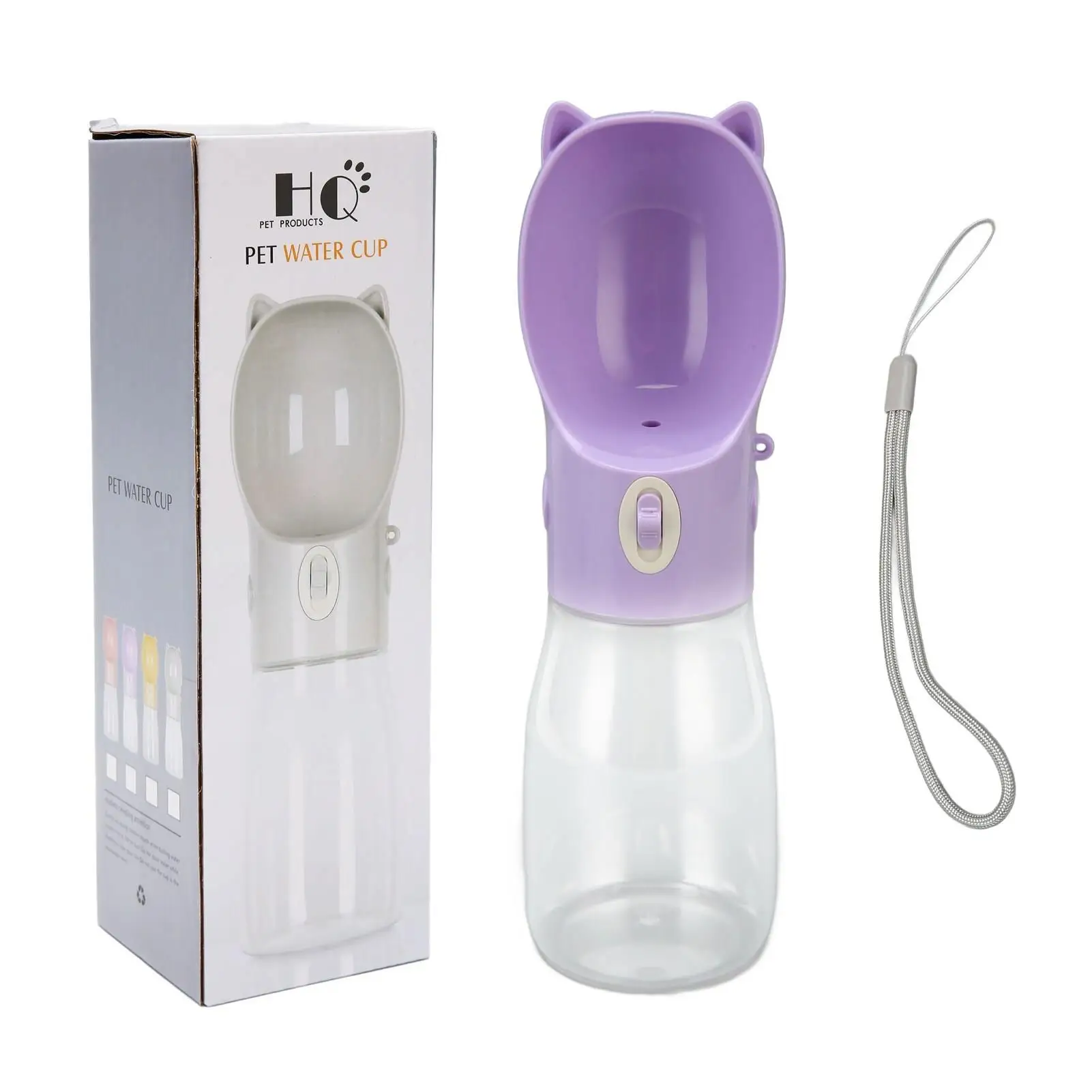 Портативная бутылка для воды собак-диспенсер пищевых продуктов щенков и кошек