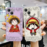 one piece luffy for apple iphone 12 13 pro mini pro max x xr xs xs max se 2020 liquid rope cover funda soft phone case