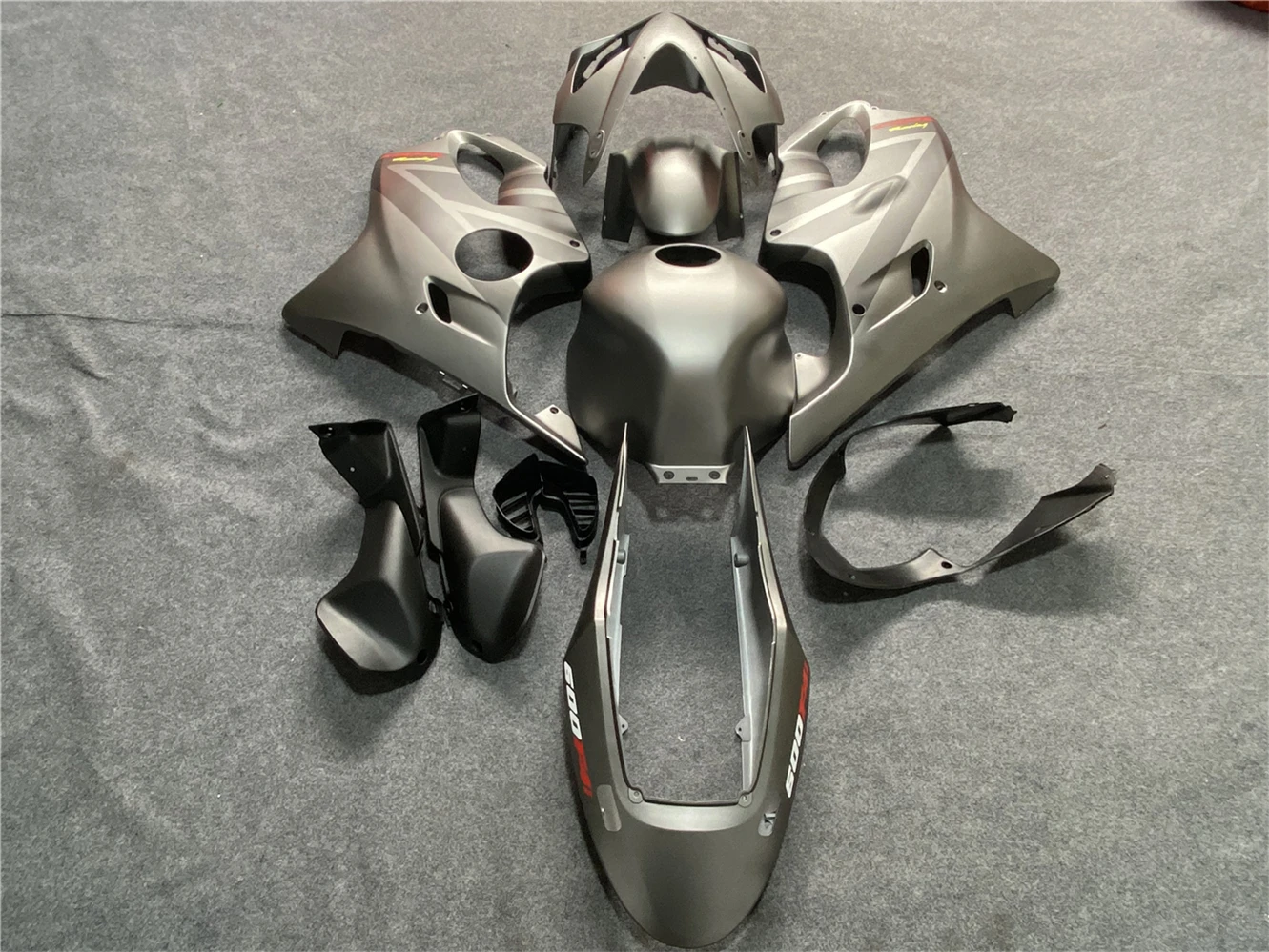 CBR F4i 04 05 обтекатель мотоцикла 2004 - 2007 серебристый черный CBR600F4i обтекатели купить