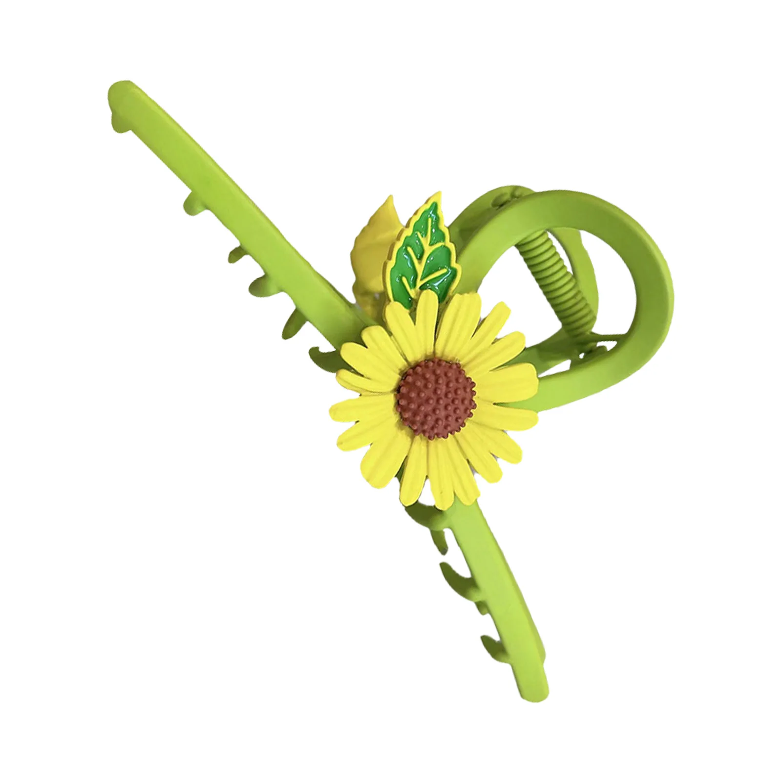 

Женская Цветочная заколка для волос, 3D Маргаритка, средние заколки-крабы для густых волос, свадебная фотография, заколки для волос, украшени...