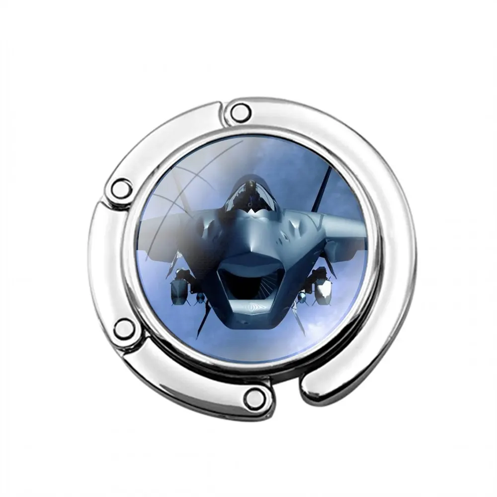 Складной крючок для кошелька в стиле милитари хранения женской настольной сумки