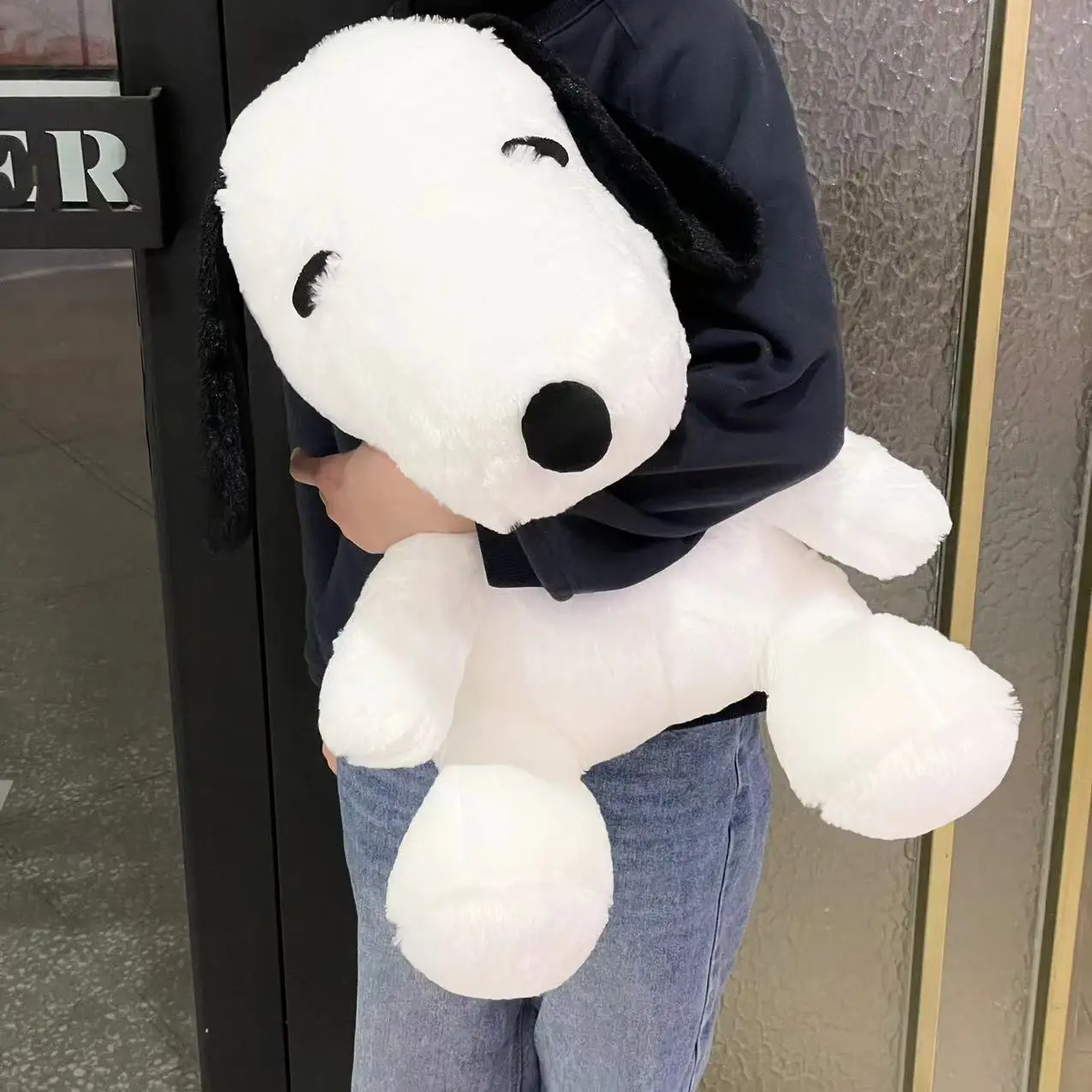 40/60 см MINISO Snoopy плюшевая игрушка мягкая кукла детская подушка корейский ленивый