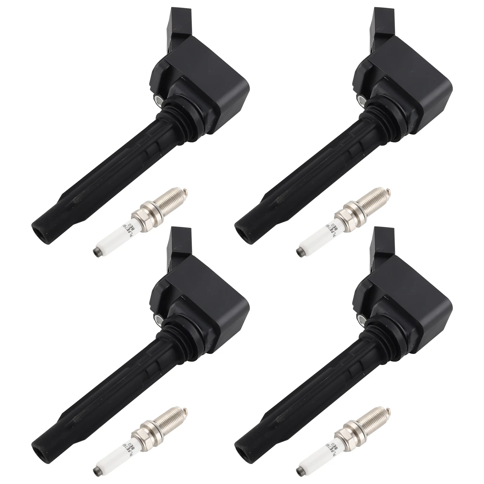 Комплект катушек зажигания UF716 и иридиевых свечей LFER7BHX для Audi 2015-2016 А3 1.8L L4 06H 905110 H L