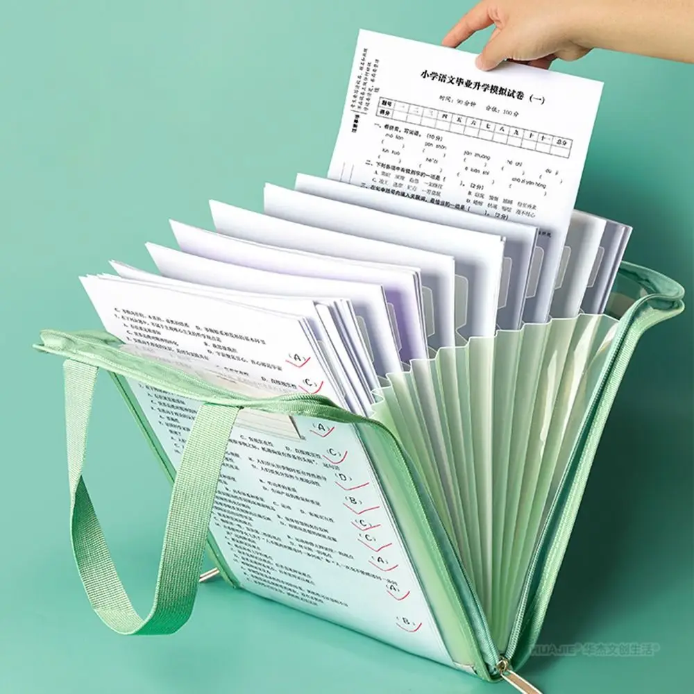 Водонепроницаемая папка для файлов PP формата А4 13-слойная портативная сумка