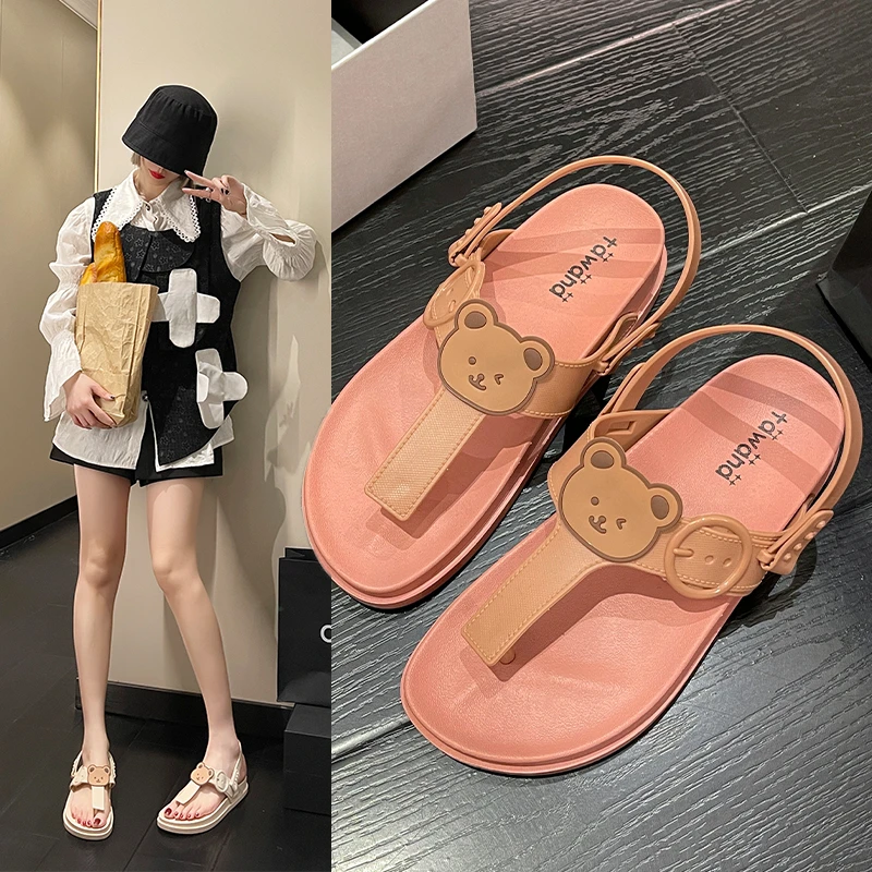 

Sandals Woman Summer 2022 Women's Shoes Trend Comfortable Shoe Heels Pink Luxury Black Ladies Wedding Bride Stylish Flat Female