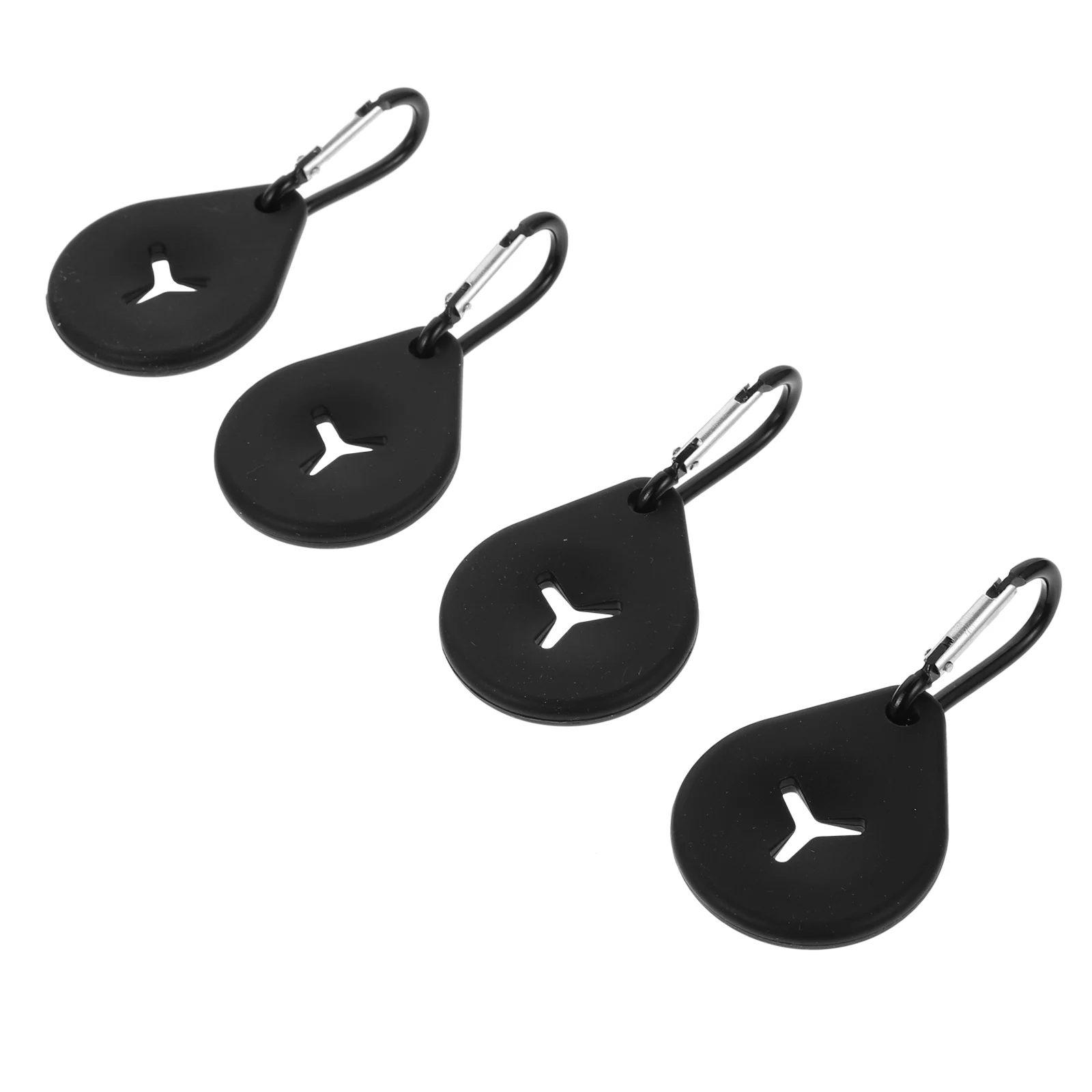 

4pcs Garbage Bag Fixing Clip Silicone Waste Bag Dispenser Pets Outdoor Supplies