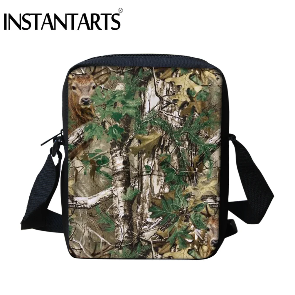 

INSTANTARTS Crossbody Bag For Girls Children Cute Deer Pattern Fashion Soft Mini Messenger Bag Mini Handbags Females Bolsa
