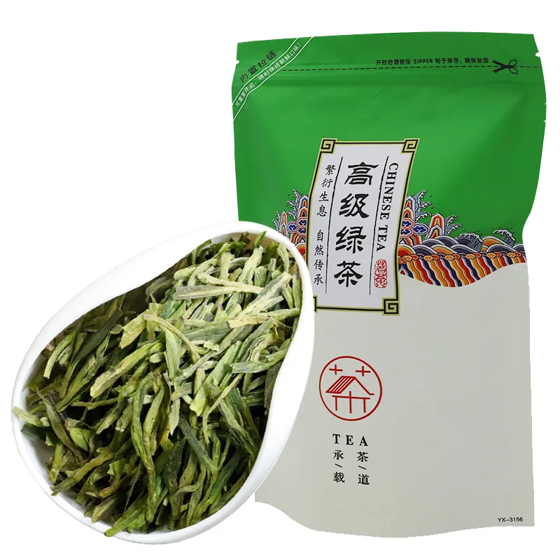 

Famous Good Quality Dragon Well 2022 New Spring Long-jing Green-tea for Weight Lose Health Care Tender Aroma Houseware No Teapot