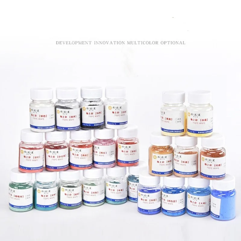 Набор инструментов для нанесения керамической глазури на масляной основе