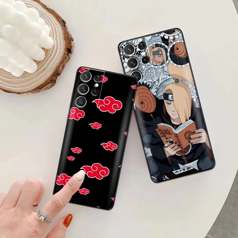 

Japan NARUTO Uzumaki Naruto Phone Case For Samsung Galaxy S22 S21 S20 Ultra FE 5G S22 S10 10E S9 Plus Soft Funda Silicone Cover