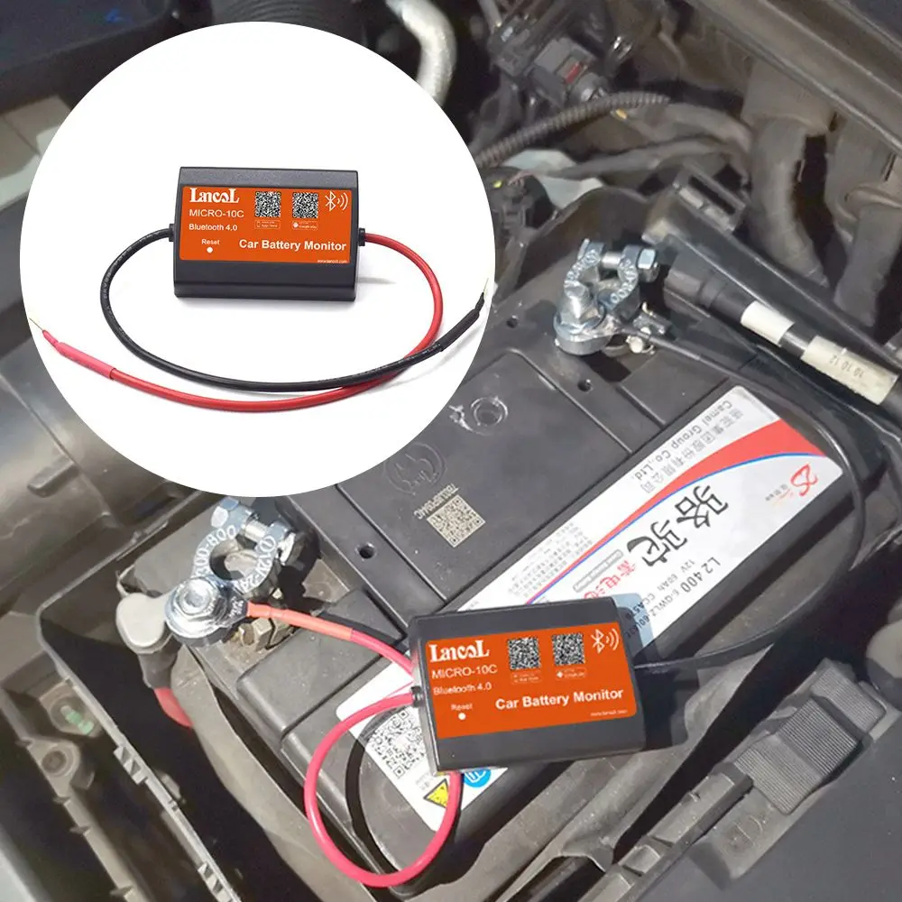 

Монитор для автомобильного аккумулятора, Bluetooth 4,0, 12 В