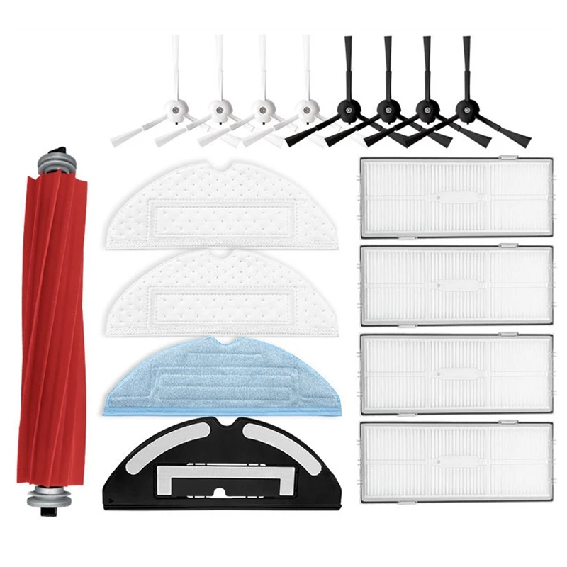 

For Xiaomi Roborock G10 G10S G10S Pro Vacuum Cleaner Main Side Brush Hepa Filter Mop Cloth Rag Spare Parts Accessories