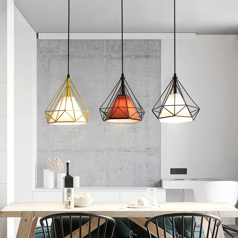 

Simple Gold Black Coffee New Modern Pendant Lights Living Dining Study Room Bedroom Bedside Hall Bar Hotel Lamps Indoor Lighting