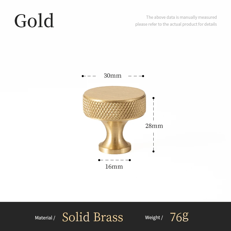 

Ручки для шкафов SANTAYA латунные