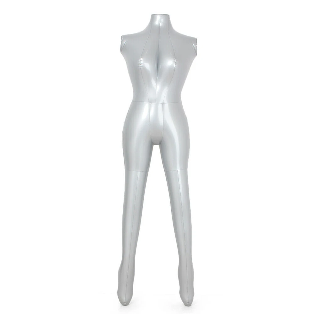 

Female Full Body Inflatable Mannequin Dummy Torso Armless Model For Display Pants Underwear Top Retail Display Supplies