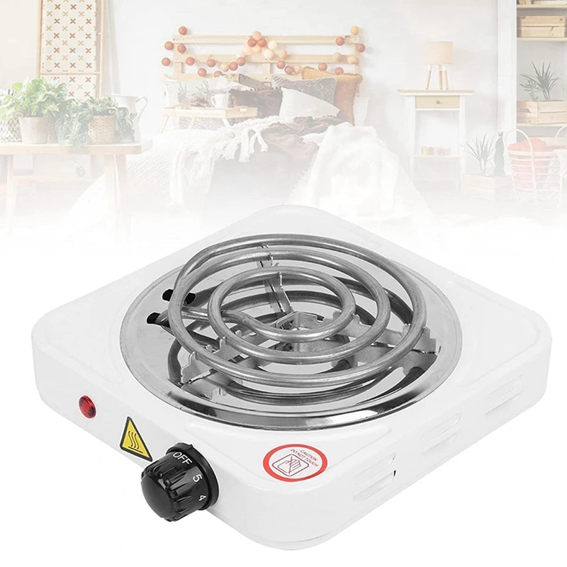 

Hot Plates, 1000W Portable Electric Stove Electric Burner Home Electric Heater Stove For Kitchen Camping EU Plug