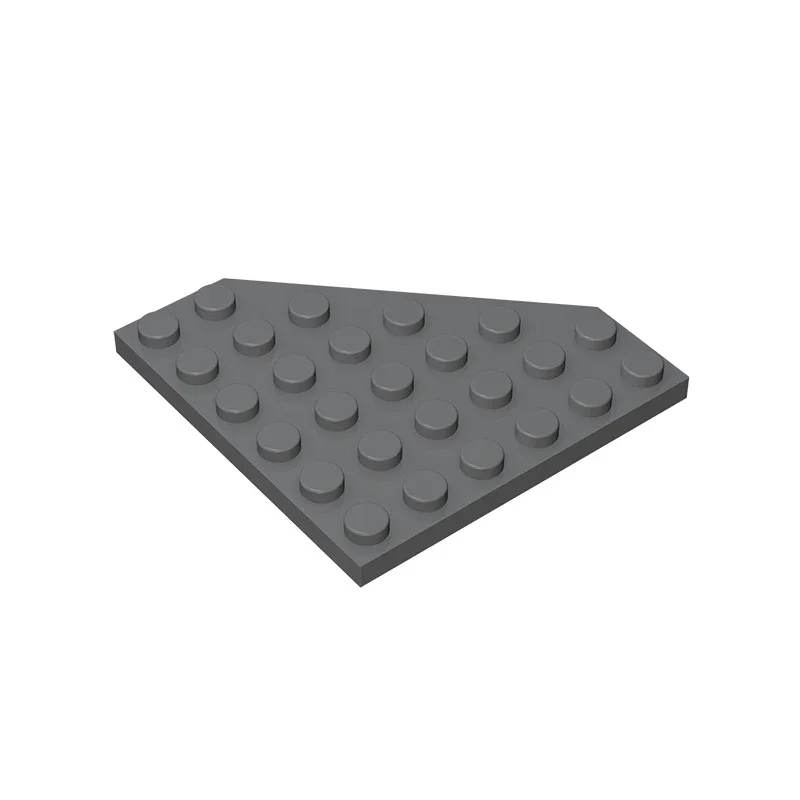 Строительные блоки технические детали сделай сам 6x6 клиновая пластина 10 шт. MOC