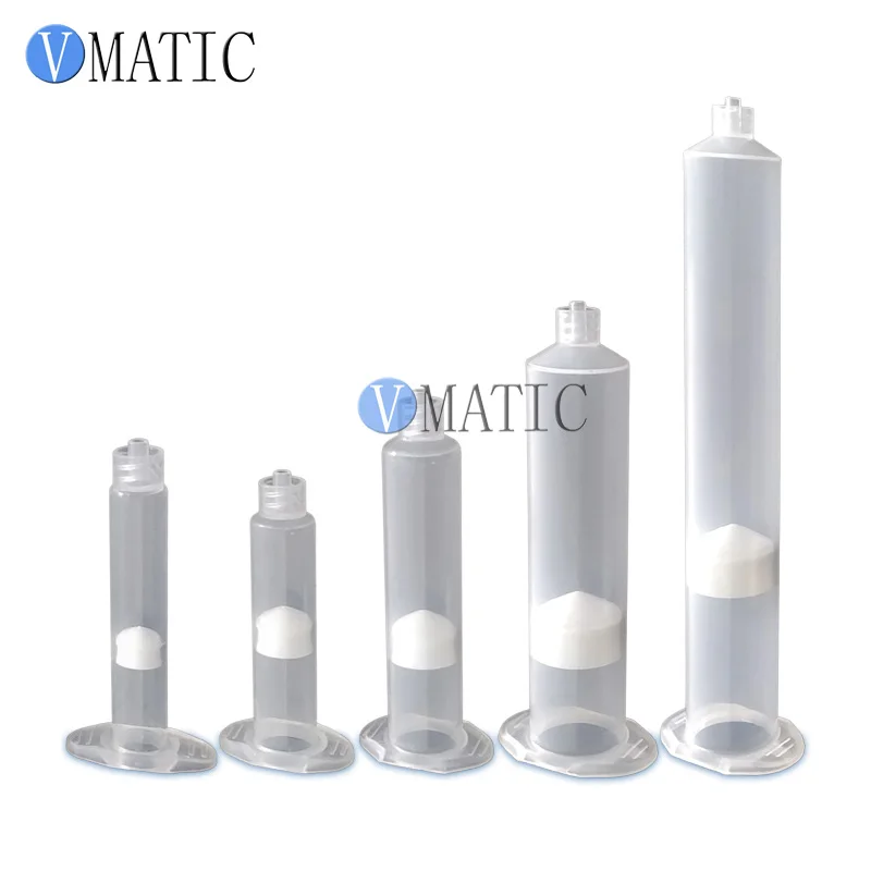 Free Shipping US style 10cc 10ml Pneumatic Syringe Glue/ Liquid Dispenser Syringes With Piston images - 6