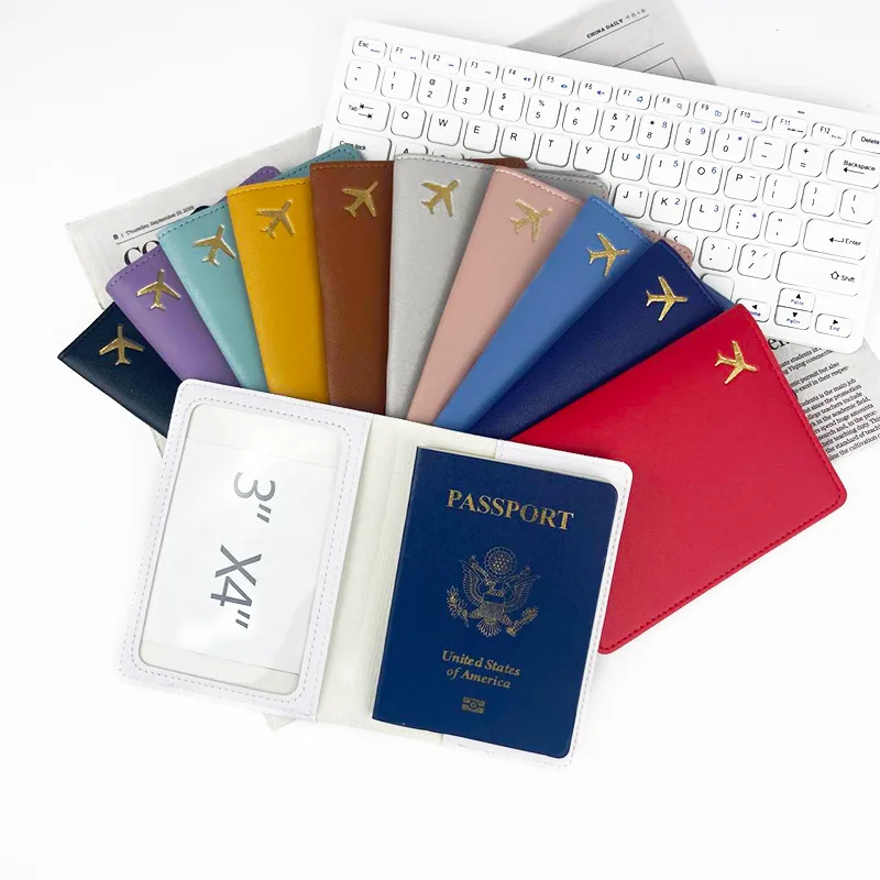 

Обложка для паспорта, из искусственной кожи, с отделением для кредитных карт