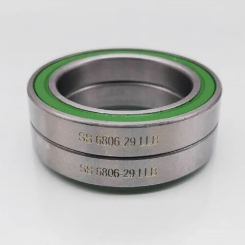 Фотоподшипник 6806 (29x42x7 мм) 2 шт. нержавеющая сталь для стального вала 29*42*7