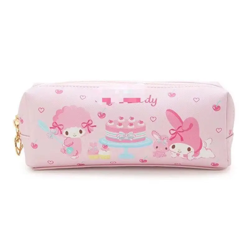 Cute Clow M Pencil Case Student Large Capacity Learning Stationery Case Pu Waterproof Stationery Sundries Organizing Bag