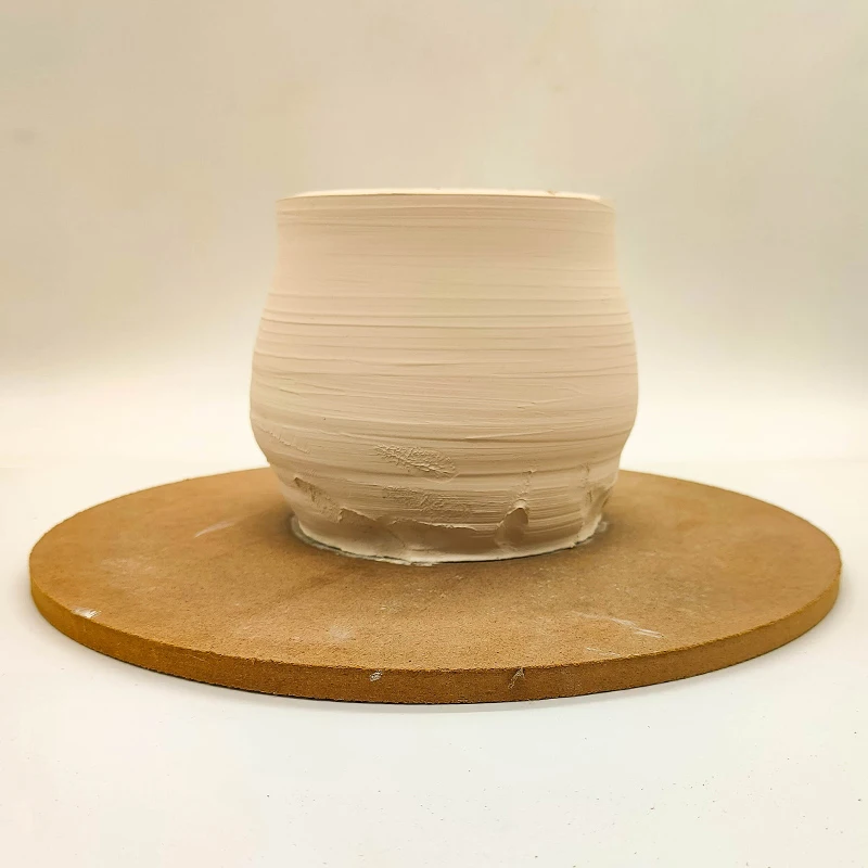 

Pottery Art Circular Density Board Turntable Plate Ceramic Blank Drying Board