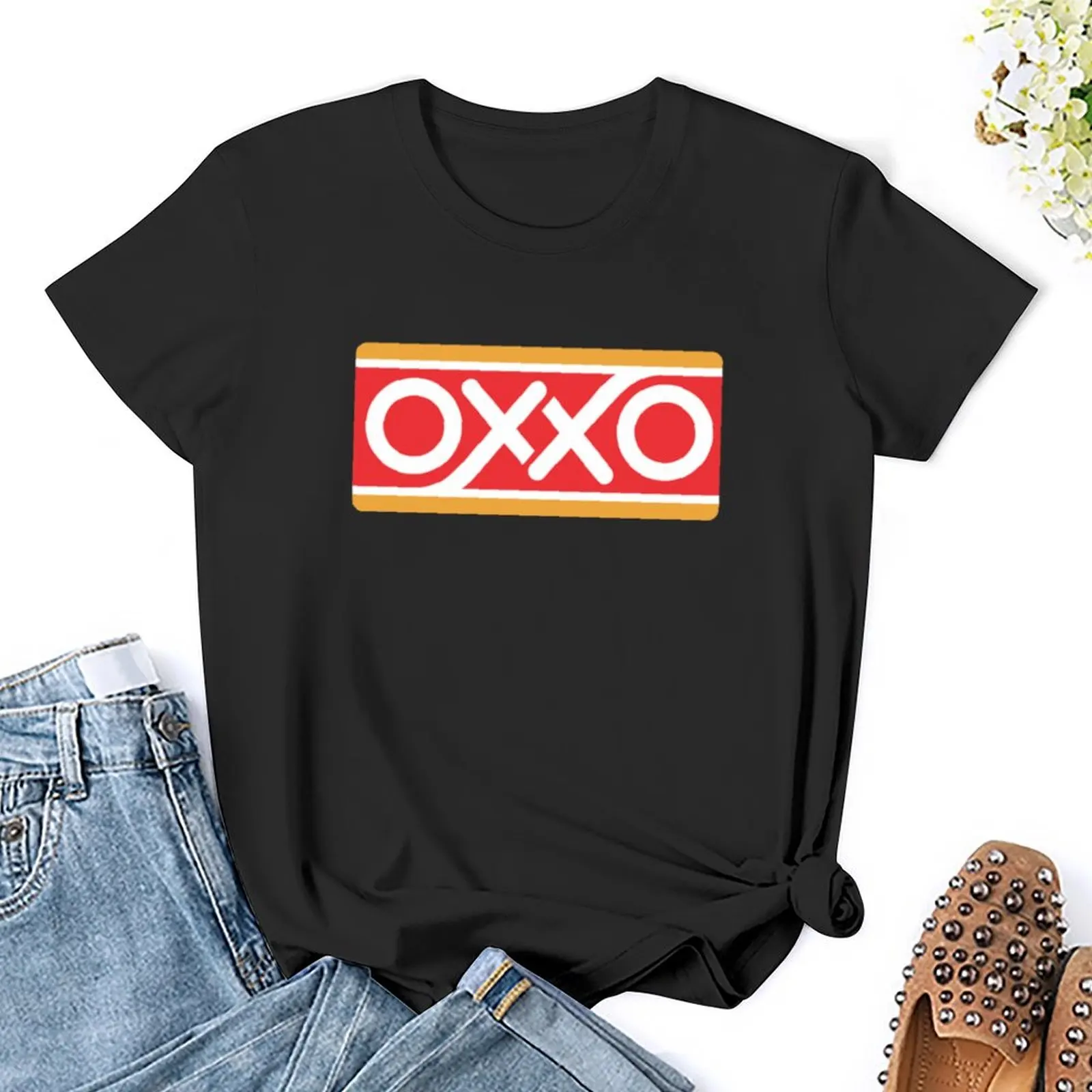 Oxxo Merch футболка летние топы Женская одежда хиппи футболки для женщин