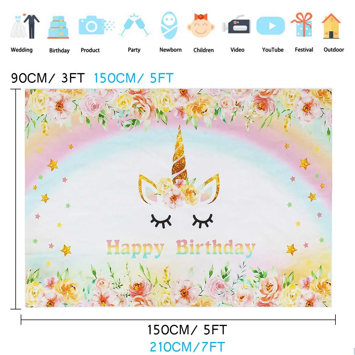 

3x5 футов 5x7 футов фон для фотосъемки хромакей Cromakey фон ткань для фото студии видео для детской вечеринки