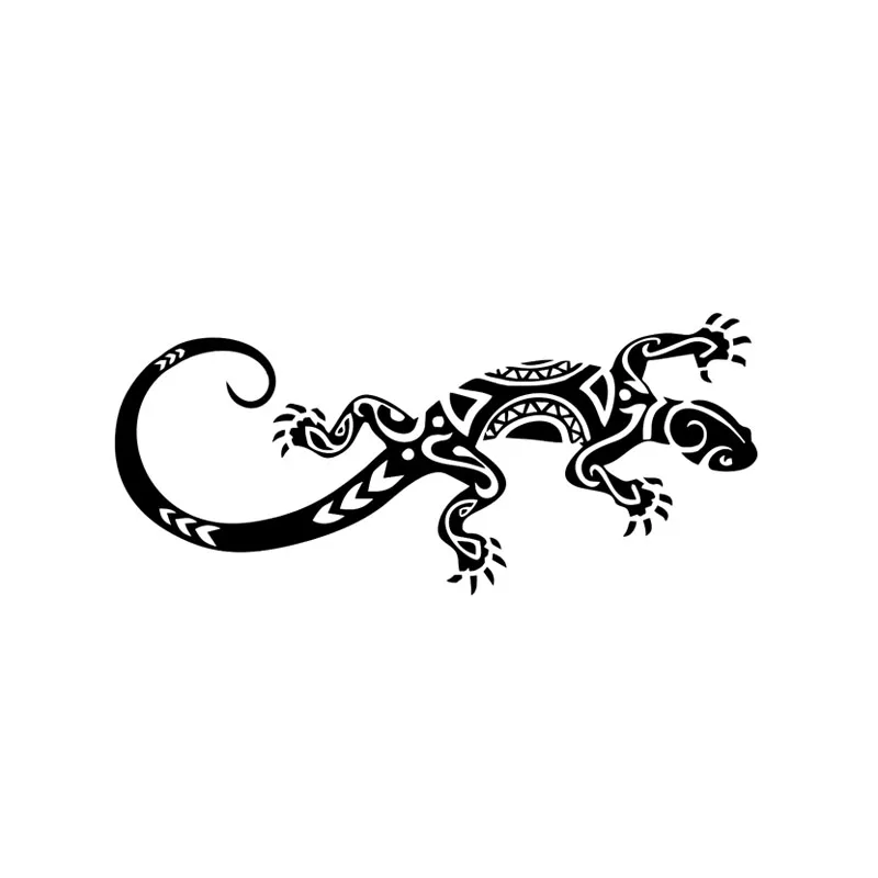 

Car Sticker Funny Reptile Lizard Vinyl Decals Car Bumper Rear Window Body Decoration Decals Waterproof and Sunscreen,20CM
