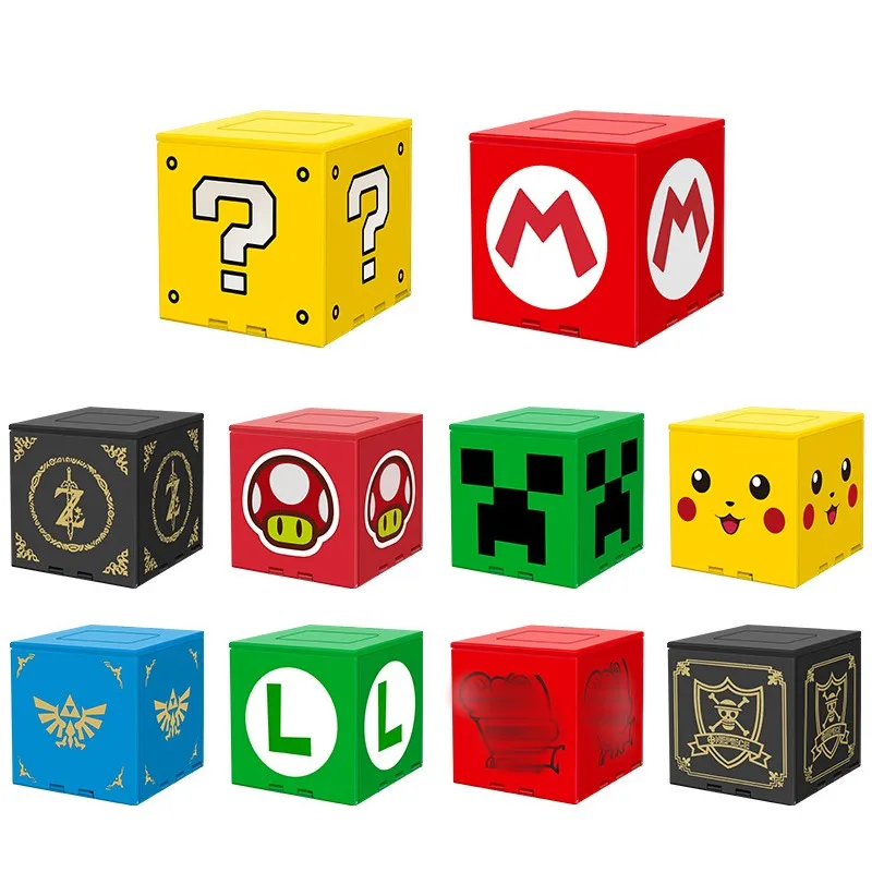 

41 in 1 Portable Cute Folding Game Card Case for Nintendo Switch OLED LITE Hard Shell Travel Container Storage Box Protection