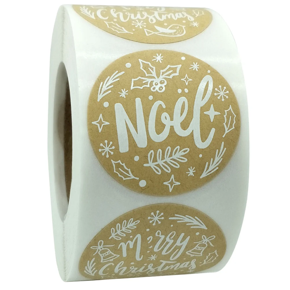 

Stickers Christmas Envelopemerry Tagsenvelopesseal Decor Holiday Label