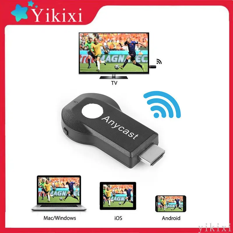 

HD 1080P M9 plus Wireless WiFi Display TV Dongle Receiver HDMI-compatible TV Stick for DLNA Miracast for AnyCast for Airplay