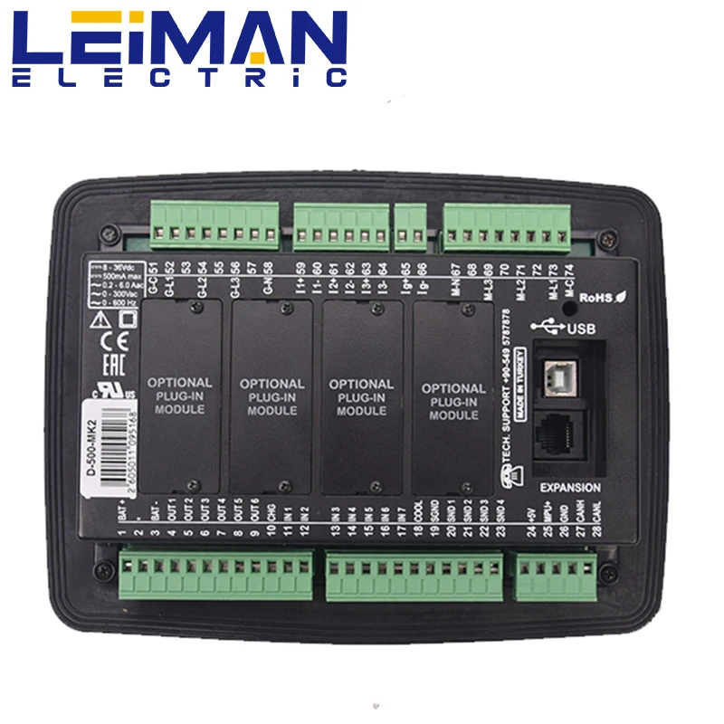 Оригинальный генератор Datakom D500 MK3 автоматическая панель управления сбоями сети