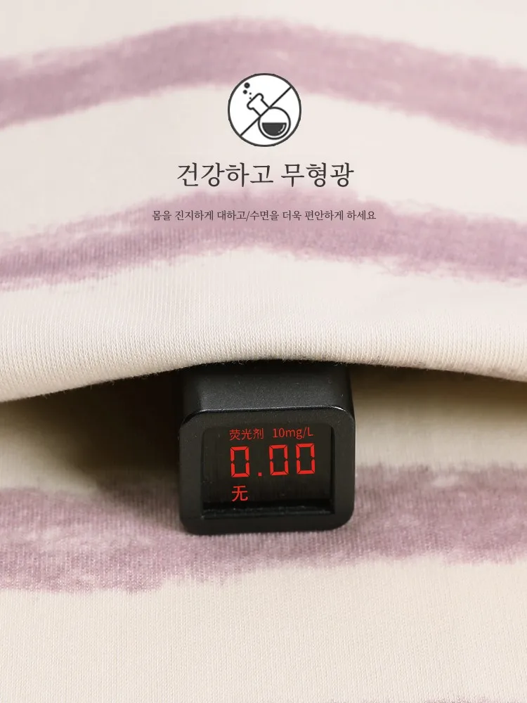 Ночная рубашка из чистого хлопка женская весна и осень 2024 новое платье Materni с